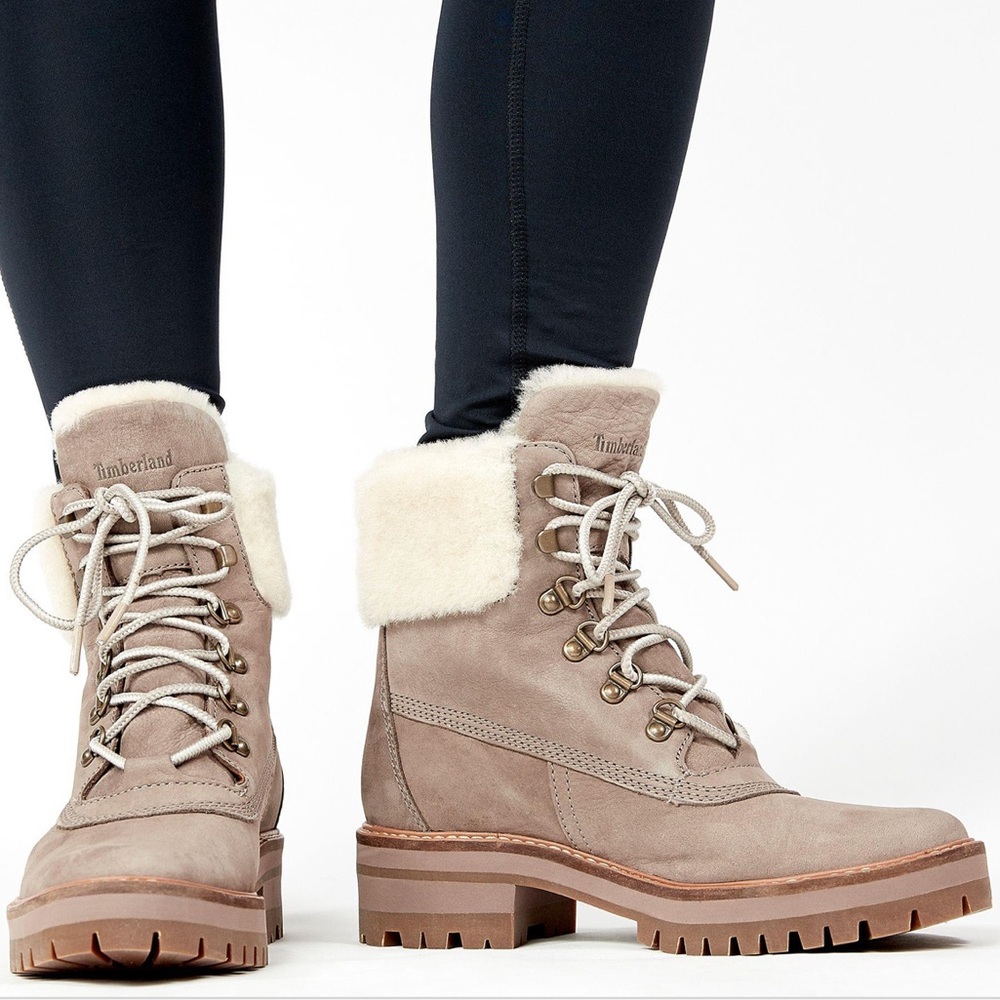 Timberland Women's Courmayeur Valley 6" Waterproof Lug Sole Boots